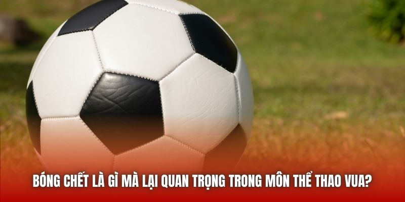 Bóng chết là gì mà lại quan trọng trong môn thể thao vua?